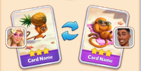 Cards for trading or swapping, featuring two game cards with character avatars and a two-way arrow.png
